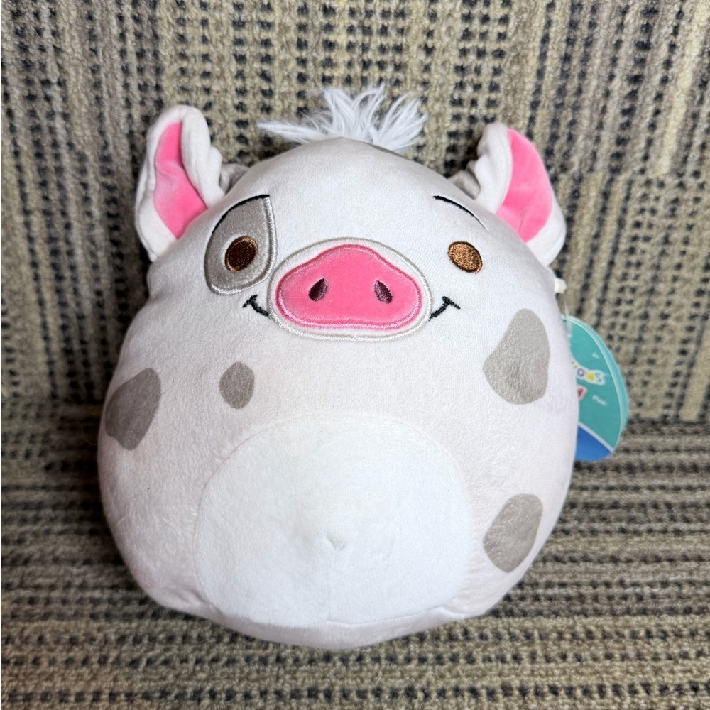Disney White Plush Toy Pua pig Squishmallows - Picture 10 of 10